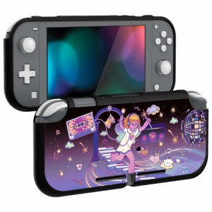 PlayVital Switch Liteに対応するカスタム保護ケース（ソフト）、Switch Liteに対応用ケースカバー（ソフト）【ダンシングノート】