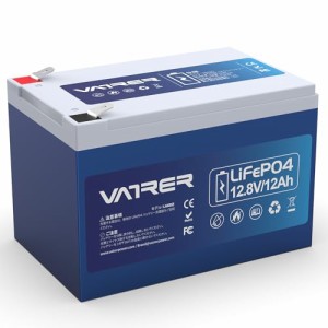 VATRER POWER 12V12Ahリン酸鉄リチウムイオンバッテリー LiFePO4 内蔵BMS保護2000 回以上サイクル よりリチウムイオンバッテリーボート/