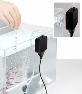 Clscea 水槽小型ミニエアーポンプ 水槽酸素小型 酸素提供可能 静音 小型 酸素ポンプ