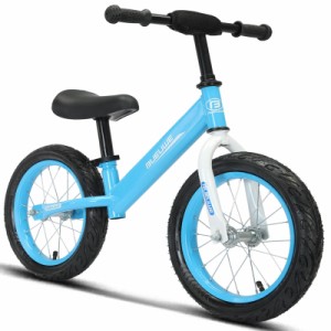 Bueuwe ペダルなし自転車 キックバイク 2 3 4 5 6 7 8歳 幼児 軽量 子供用自転車 男の子女の子 12 16インチ キッズバイク 高さ調節可能 