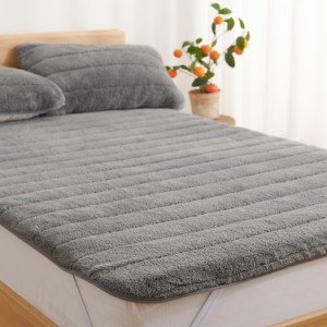 クモリ(Kumori) 敷きパッド あったか 冬 もこもこ マイクロファイバー ふんわり ベッドパッド 洗える 敷き毛布 TEIJIN(帝人)中綿使用 抗