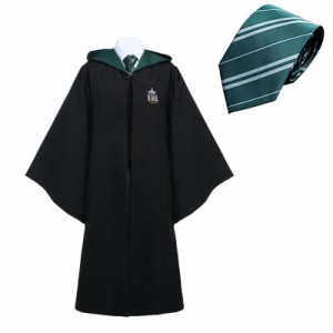 [COSIWO] ハリーポッター コスプレ ロープ 衣装, Slytherin スリザリン, 単品 コスチューム cosplay 男女共用 変装 仮装, 誕生日 プレゼ