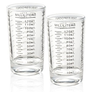 計量カップ エスプレッソショットグラス 目盛り付き オンスカップ 厚み強化 耐熱グラス お酒グラス ワイングラス エスプレッソマシン 用 