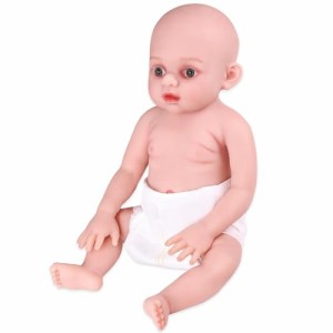 ICEVER リボーンドール シリコンベビードール リアル 赤ちゃん人形 リアルドール シリコン ベビードール baby doll 新生児 44CM 育児練習