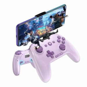 無線コントローラー ゲームパッド IOS/Android/PC/Switch全対応 背面ボタン 自動連射 Bluetooth/2.4GHz/有線接続 6軸ジャイロセンサー マ