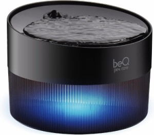 beQ 自動給水器 静音 猫 中小型犬用 水飲み器 2.5L大容量 BPAフリー 透明な目視水位 飲水量アップ 省エネ 循環