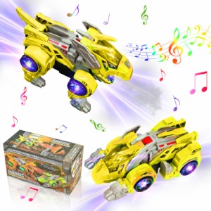 変形恐竜の車 スプレーで変身する恐竜カー おもちゃ 電動RCカー おもちゃの車を歌う リモコンカー ラジコンカー 無線操作 贈り物 誕生日