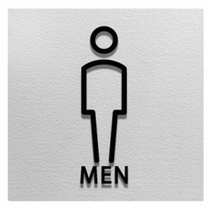 Sitengle トイレサイン アクリル製 立体 トイレ ステッカー Men Women 男性 女性 WC 看板 トイレ 表示 お手洗い サインプレート 標識 お