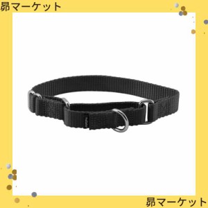 プレミアカラー ハーフチョーク Sサイズ 幅1.9cm 小型犬~中型犬用 ブラック [並行輸入品]