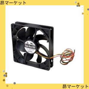 オウルテック PCケース用山洋電気製静音ファン 12cm 25mm厚 1500rpm SF12-S4