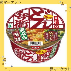 日清食品 どん兵衛 天ぷらそばミニ [西] 46g×12個