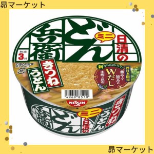 日清食品 日清のどん兵衛 きつねうどんミニ (西) カップ麺 42g×12個