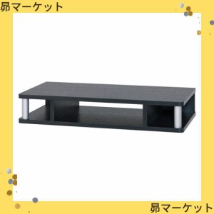 朝日木材加工 テレビ台 【正規品】ちょい足しラック 26型 幅59cm ブラック 完成品 AS-60CT 高さ10.5cm