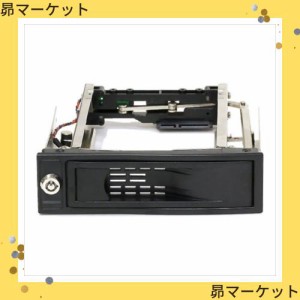 Groovy ハードディスク簡単着脱マウンタ [ SATA接続3.5インチHDD / 5.25インチベイ専用 ] HDD-DOOR3.5BK