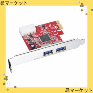 玄人志向 STANDARDシリーズ PCI-Express x1接続 USB3.0 2ポート増設インターフェースボード USB3.0E-P2-PCIE