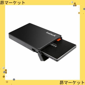 Inateck 2.5型 USB 3.0 HDDケース外付け 2.5インチ厚さ9.5mm/7mmのSATA-I, SATA-II, SATA-III, SATA HDD/SSDに対応、着脱は工具不要、UAS