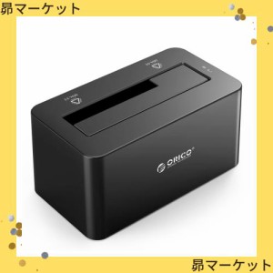 ORICO HDDスタンド USB3.0接続 SATA3.0 ハードディスクケース HDDケース 2.5型/3.5型 HDD/SSDサポート UASP対応 8TBまで大容量 外付けド