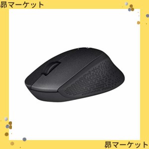 ロジクール M331BK ワイヤレスマウス 無線 静音 3ボタン 電池寿命最大24ケ月 マウス M331 ブラック 国内正規品