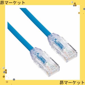 パンドウイットコーポレーション LANケーブル Cat6A 超極細 プロ仕様 3m 青 UTP28X3MBU