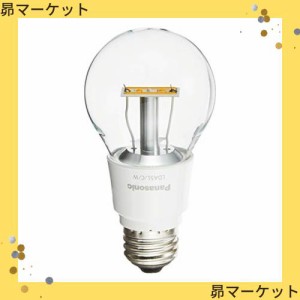 パナソニック LED電球 E26口金 電球40形相当 電球色相当(5.4W) 一般電球・クリアタイプ LDA5LCW