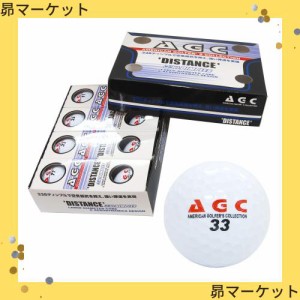 LEZAX(レザックス) ゴルフボール AGC 2ピース 1ダース(12個入り) ホワイト AGBA-4714