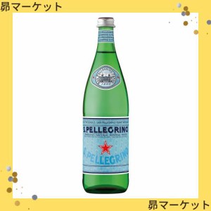 サンペレグリノ (S.PELLEGRINO) 炭酸水 瓶 750ml [直輸入品] ×12本