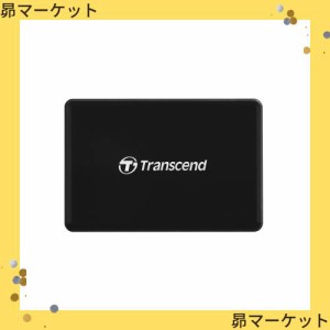 Transcend USB 3.1 [マイクロUSB - USB Type C] マルチカードリーダー (SD・SDHC・SDXC UHS-I/microSDHC・microSDXC UHS-I/CF UDMA7対応)