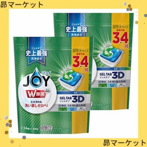 【まとめ買い】 ジョイ ジェルタブ 食洗機用洗剤 54個×2袋