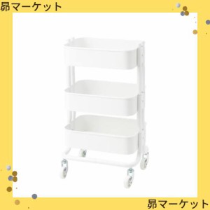 ＩＫＥＡ/イケア RASHULT/ロースフルト：ワゴン38x28x65 cm ホワイト （504.459.90）