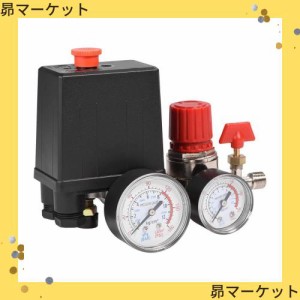 エアー コンプレッサー 圧力スイッチ 圧力範囲0.05-1.2Mpa 最大流量3000L/min (3ポート)