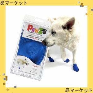 ポウズ (PAWZ) ラバードッグブーツ 日本限定パッケージ ブルー M サイズ