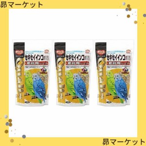 クオリス セキセイインコ老鳥用シニア 400g×3袋