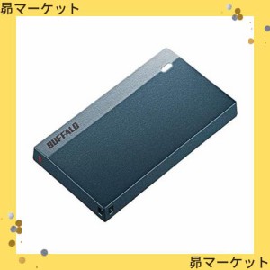 BUFFALO USB3．2(Gen1) 超小型ポータブルSSD(120GB) モスブルー SSD-PSM120U3-MB