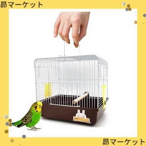 Gifty インコ キャリー 文鳥 鳥かご 通院 小鳥 ケージ お出かけ 移動 鳥 ゲージ 止まり木 帰省 キャリーケージ