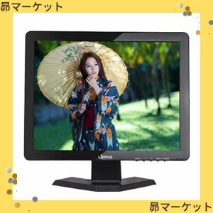 17インチ モニターPC LCDディスプレイCCTVカメラIPS 1280x1024フルHD監視多機能接続サポートHDMI AV BNC VGA USB入力 日本語対応