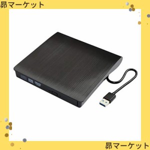 Actpe USB 3.0/Type-C スリム外付けDVD RW CDライター ドライブバーナーリーダープレーヤー 光学ドライブ ノートパソコン用