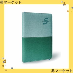 SHOOTING 5年日記 手帳 日記帳 5年 横書き A5 日付け表示あり (グリーン)