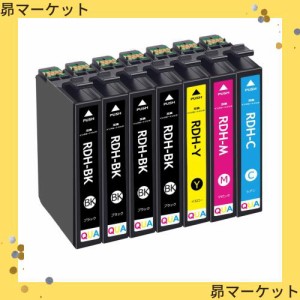 px-049a PX-048Aインク RDH 互換インクカートリッジRDH-4CL 4色セット+3個ブラック RDH-BK-L（計7個入り）リコーダー インク 対応機種: P