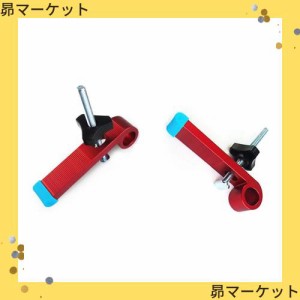 【2個セット 】SOYAN T-トラッククランプ 19mm Tスロット ホールドダウンクランプ 木工用工具 取付簡単 テーブルソーアクセサリー