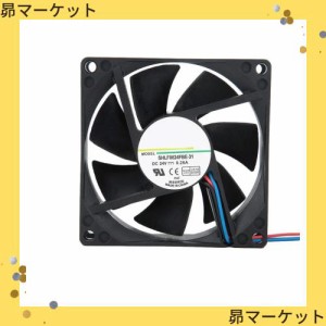 CPU冷却ファン SHLF0824FBE-31 DC 24V 3ピン4000RPMサイレント冷却ファン デスクトップコンピューター用 CPUクーラーシャーシラジエータ