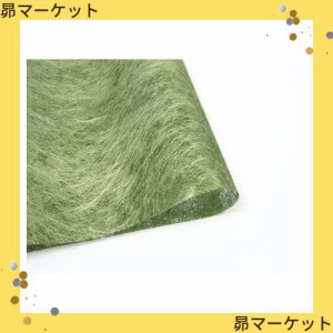 ラッピングペーパー 包装紙 不織布 花束紙 包装 ロール 掛け紙 金属色 無地 (LFD004 LIGHT GREEN)