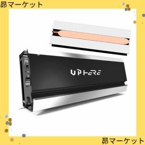 Novonest M.2 SSD ヒートシンク 2280mm 高性能SSD冷却ヒートシンク M.2 SSDクーラー アルミ製 熱伝導シート 純銅ヒートパイプ付 両面サー