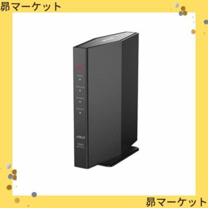 バッファロー WSR-1500AX2S/DBK [WiFiルーター 11ax/ac/n/a/g/b 1201+300Mbps Wi-Fi6/Ipv6対応 ブラック]