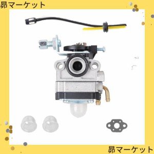 キャブレター セット 草刈機用 パーツ ワルボロ WYJタイプキャブレター 互換品 2サイクル キャブレター 10 mm スペーサー燃料ホースセッ