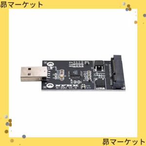 NFHK Mini PCI-E mSATA to USB2.0外部SSDPCBAコンバーターアダプターペンドライバーカード（ケースなし）