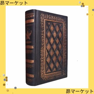 アンティーク ノート b6 魔導書風 ハード カバー 日記 自由帳 (ブラック)