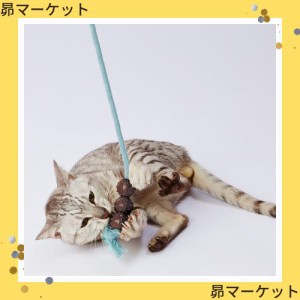 ペティオ (Petio) 猫用おもちゃ Ethical Door エシカルドア ナチュラルアーストイ ラバーボールとロープのセット