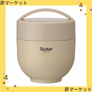 スケーター(Skater) 保温弁当箱 丼型 ランチジャー くすみグレー 540ml LDNC6AG