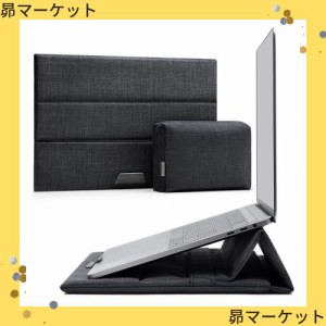 Inateck 折り畳み式 パソコンケース MacBook Air M2/M1 2022-2018 13インチ 撥水 macbook pro 13インチ M2/M1 2022-2016 / Surface Pro 9