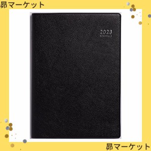 高橋書店 高橋 手帳 2023年 4月始まり A5 ウィークリー デスクダイアリー 黒 No.914